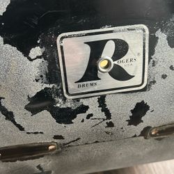 ROGERS Bass Drum Maple Shell 14x24” Clean Interior- Free ! 