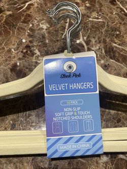 Velvet hangers