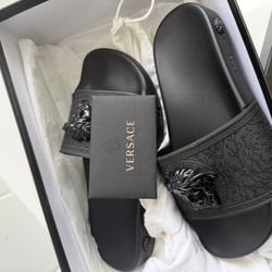 versace slides