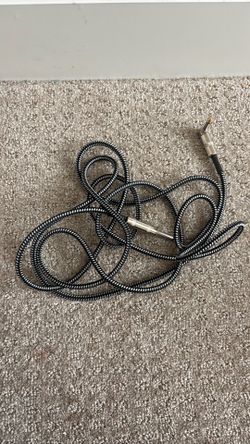 braided tweed 1/4” guitar instrument cable