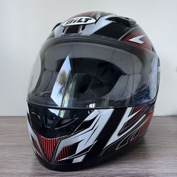 Bilt Motorcycle Helmet Size Small Red/Black