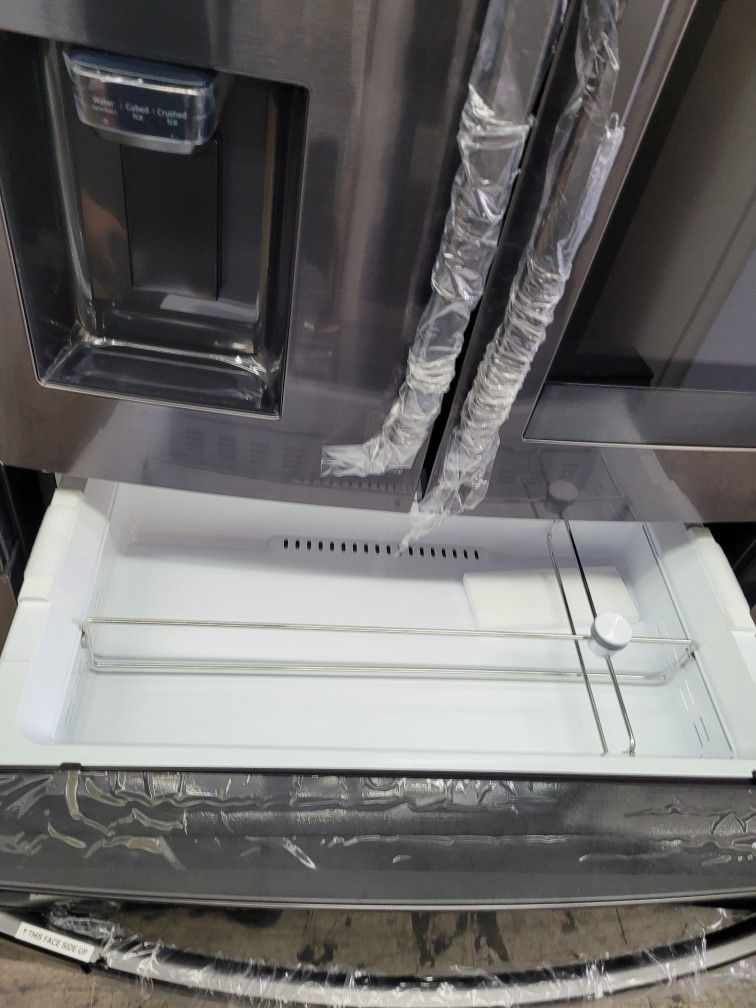 Samsung Black Stainless Steel Family Hub 4 Door Counter Depth