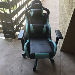 Ergonomic Faux Leather Swiveling PC & Racing Game Chair