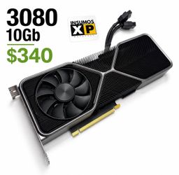GPU Nvidia RTX 3080 Fe 10Gb