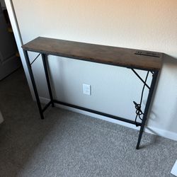 Thin End Table 
