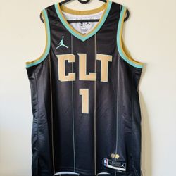Charlotte Hornets Lamelo Ball Men’s Basketball Jersey Sz L, XL, 2XL