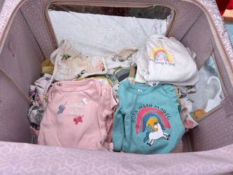 A WHOLE LOT OF BABY CLOTHES