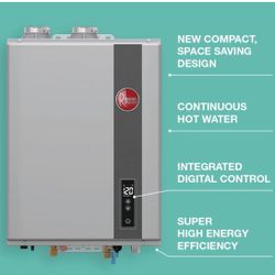  Rheem RTGH-84DVLP-3 RTGH Series 8.4 GPM Indoor Liquid Propane Tankless Water Heater New