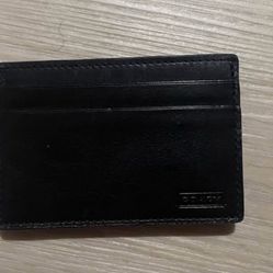 Vintage Coach Leather Card Case