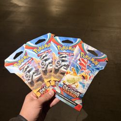 OBSIDIAN FLAMES SLEEVED BOOSTER PACKS