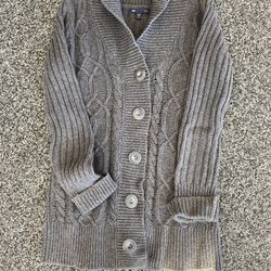 Ladies Gap Size Small Or Teen Size 14 Sweater Coat 