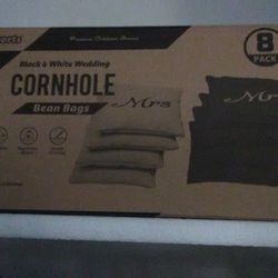 Mr & Mrs cornhole bags