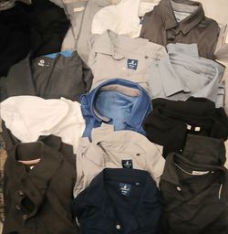 14 Mens L/XL Golf Lot