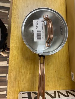 Viking Stainless Steel Pan with Glass Lid
