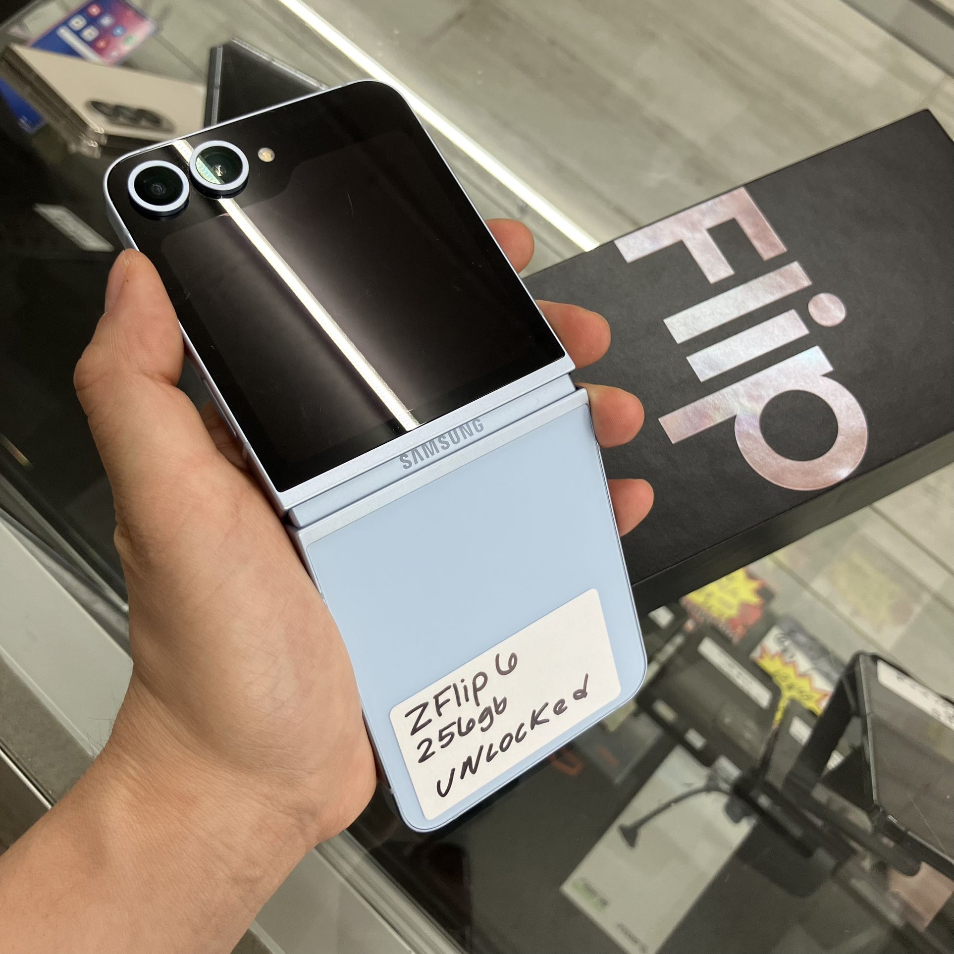 Like New Z Flip 6, Unlocked, Cash Or $50 Down