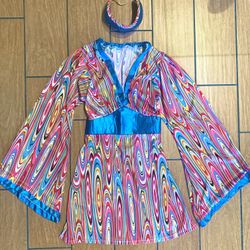 Retro Dress And Headband