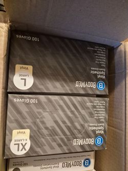 Case gloves extra large and large the whole box. 50