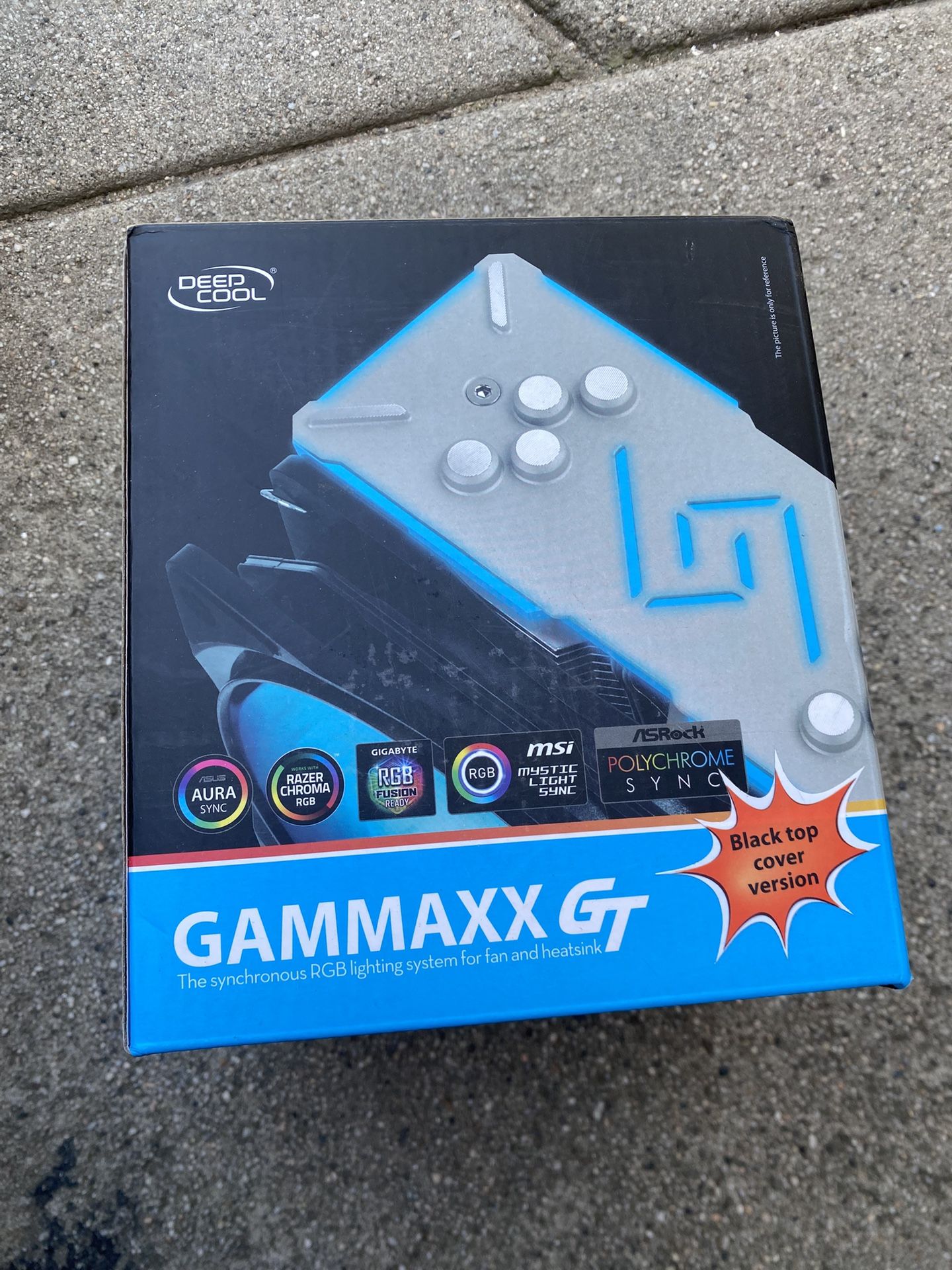 💻 DeepCool GAMMAXX GT RGB CPU Cooler – Brand New, Black Top Version 💻
