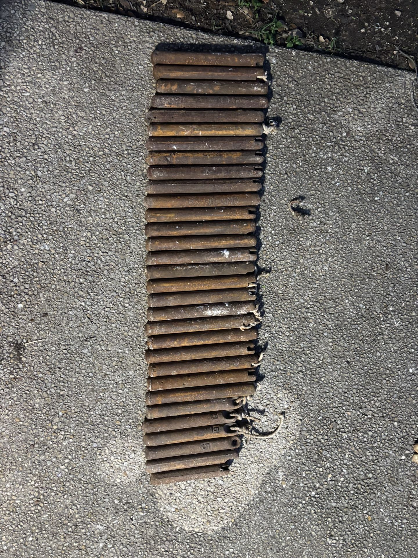 Antique Iron Window Weights