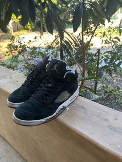 Jordan 5 black original with box size 11