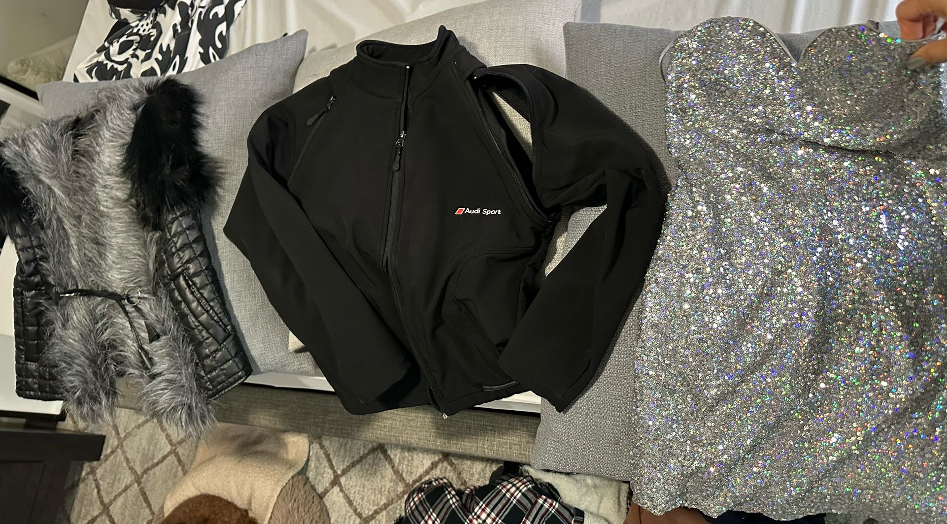 Audi Sport Jacket – Zip-Off Sleeves (Convertible Vest) – Rare