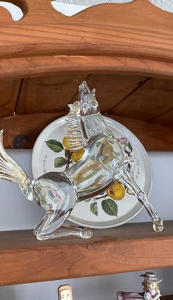 Glass horse