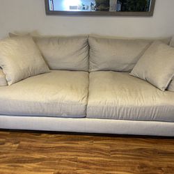 Linen Sofa 