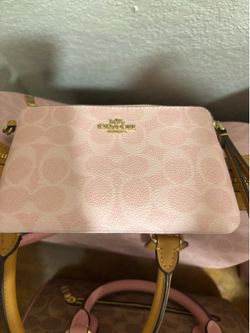 Wallets  in new powder pink coach
