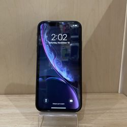 I Phone XR 256GB Black Factory Unlocked Used Like New
