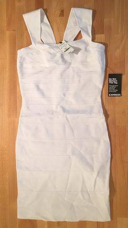 NEW with Tags Express White Dress Size Small $98