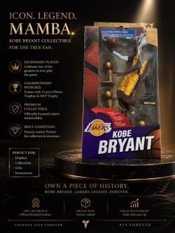 KOBE BRYANT McFARLANE NBA SERIES 17 COLLECTIBLE – LAKERS LEGEND 🔥