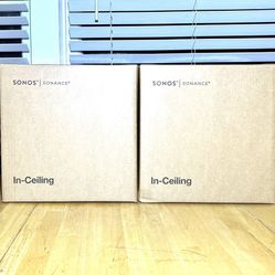 2x Pairs Of Sonos In-Ceiling Speakers Brand New Sealed Includes Warranty Total Of 4x In Ceiling Speakers