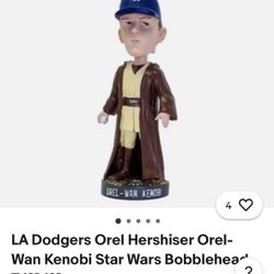 La Dodgers, Orel Hershiser Obi-Wan Kenobi Bobble Head