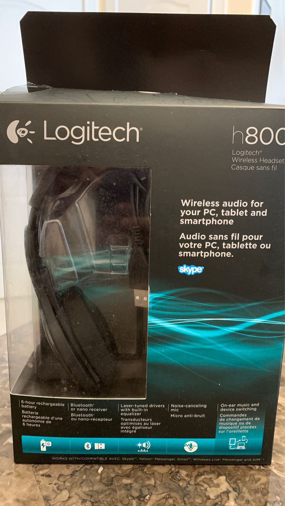 Logitech h800 wireless audio headset