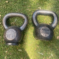 18 Lbs Kettlebell Weights