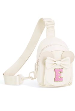 Sling bags with letters