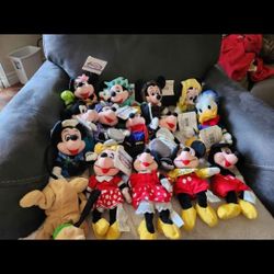 Disney Beanies And Plushies 