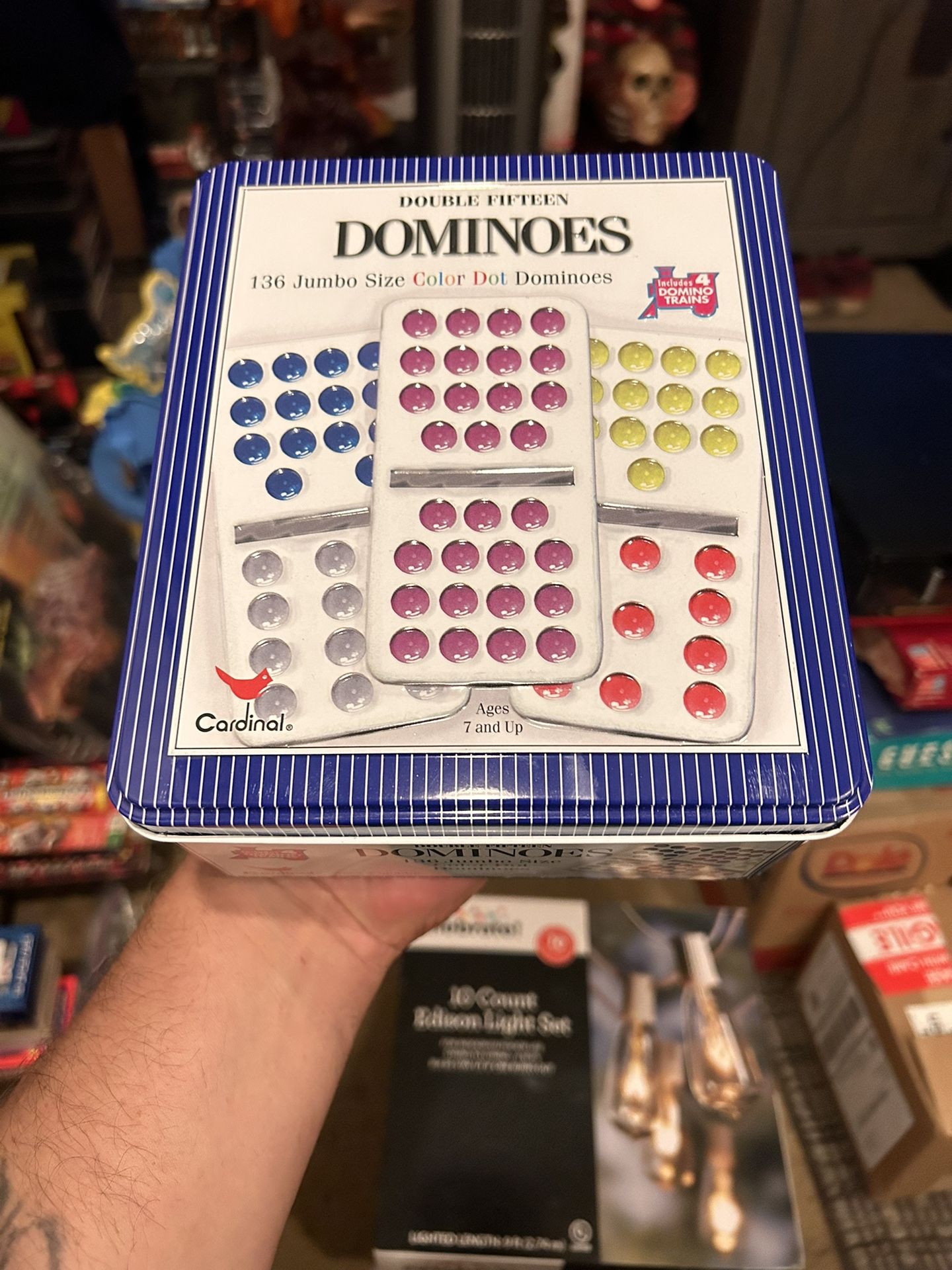 DOUBLE FIFTEEN DOMINOES