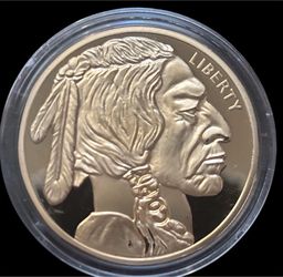 Coin USA. Replica, gold plated