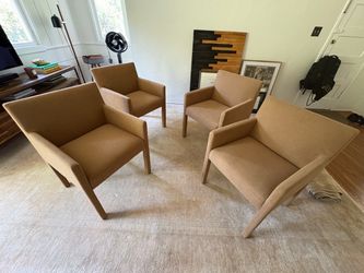 x4 Dining Armchairs Upholstered | Mona Fabric Dining Armchair Restoration Hardware