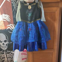 Toddler Anna Dress From The Movie Frozenor Best Offer