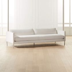 CB2 White Modern Sofa Couch