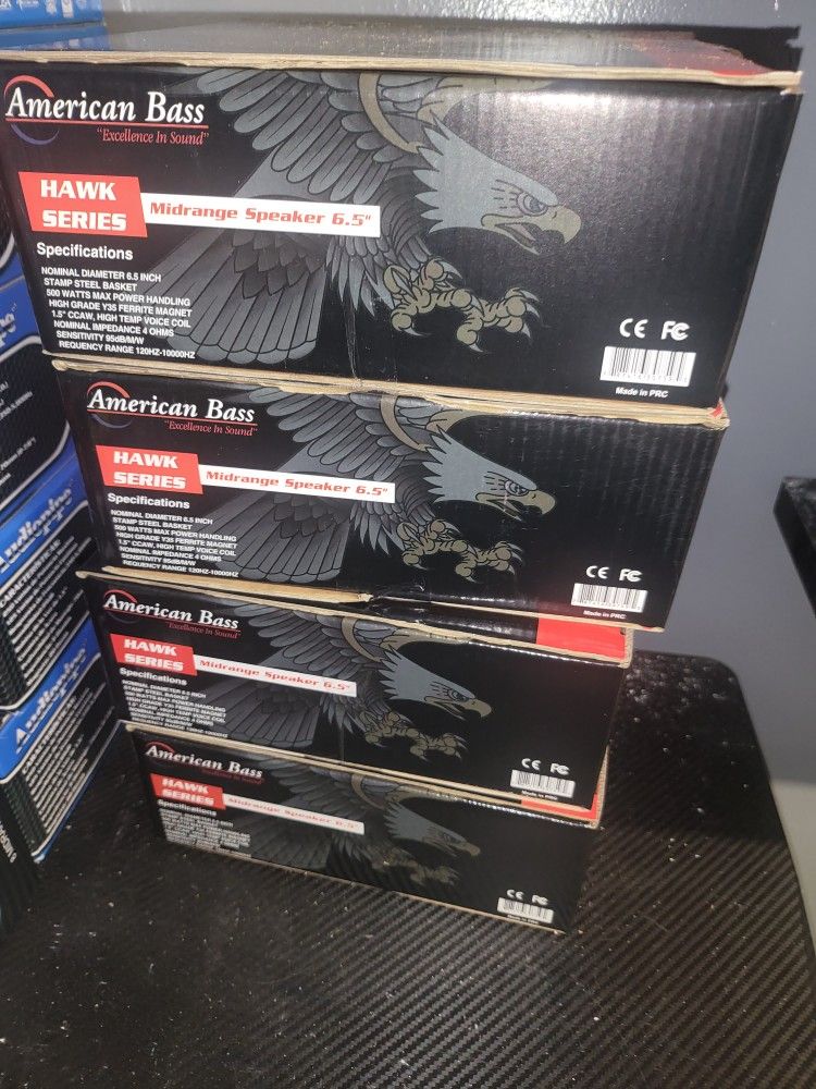 American Bass Hawk 6.5 New