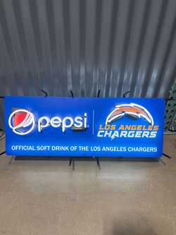 Los Angeles, chargers, NFL, neon sign bar, sign game, wrong sign, Pepsi Cola, neon sign, chargers, jersey hat, T-shirt