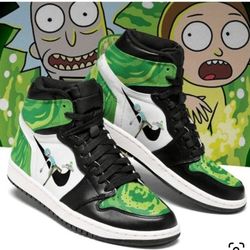 Rick And Morty Nike Sneakers