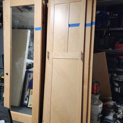 10 Solid Maple Doors Free must Pick Up No Deliveries