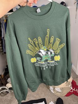 Thrift Notre Dame Crew Neck