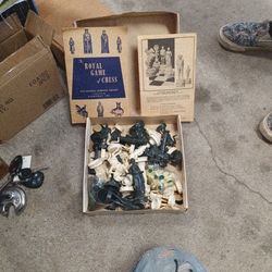 Collectors Series Chess Pieces.
