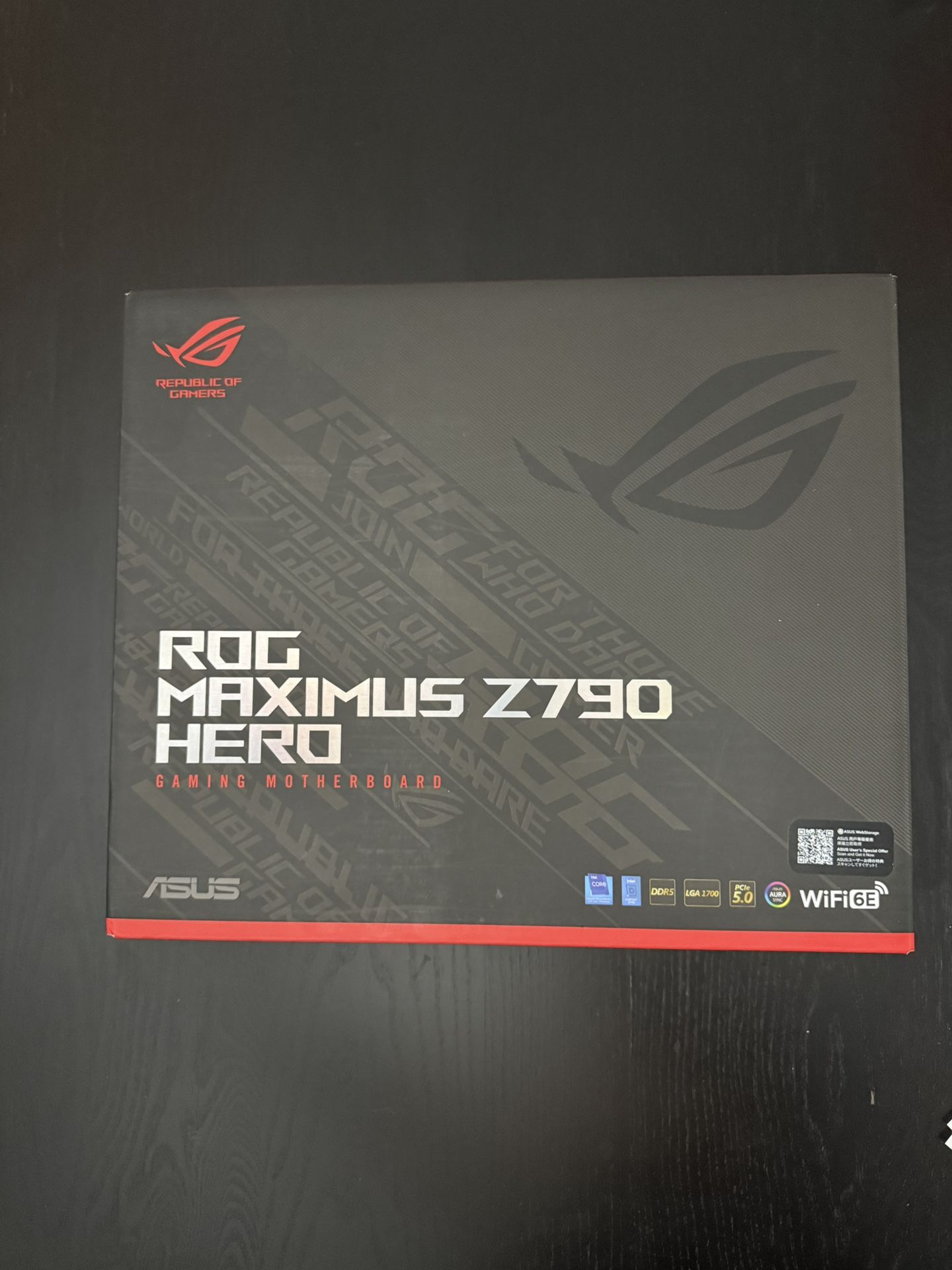 ASUS ROG Maximus Z790 Hero Gaming WiFi LGA 1700 ATX Intel Motherboard