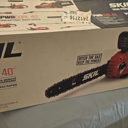 Skil Power Chainsaw W/battery 60.00